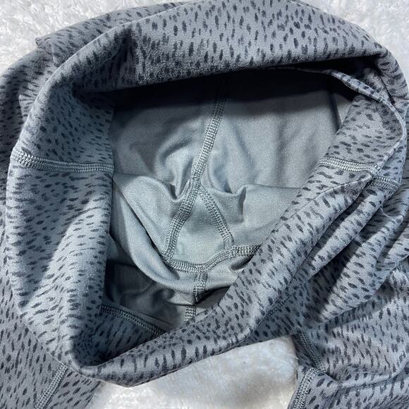 Lululemon Wunder Under Crop II Full-On (Roll Down) Dottie Dash Slate Black - Picture 3 of 10